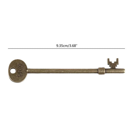 Antique Haunted Key Magic Tricks Ghost Skeleton Moving Keys  Halloween Party Gimmick Magic Joking Props Fun Illusion Prank Toys