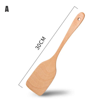 Wood Spatula Kitchen Accessories Non-Stick Cookware Cooking Tools Gift Wooden Shovel Kitchen Tool Kitchen Cooking Utensil Tool