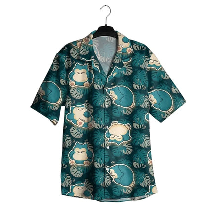 Anime Hawaiian Shirt Set