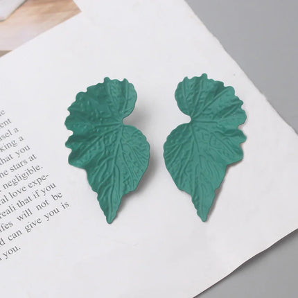 Colorful Metal Dangle Earrings for Women Personality Fashion Drop Earrings Flower Heart Pendants Earrings pendientes mujer
