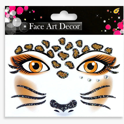 Halloween Carnival Party Face Stickers Animal Face Stickers Valentine's Day Face Stickers Makeup Stickers Children's Stickers