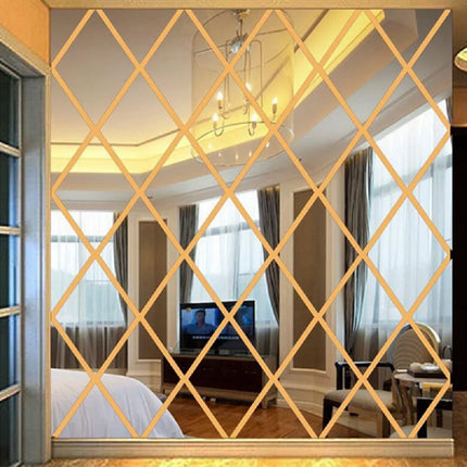 3D Acrylic Mirror Wall Stickers