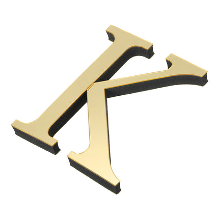 3D Mirror Letter Wall Sticker