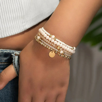 Geometric Cuff Bracelet Set
