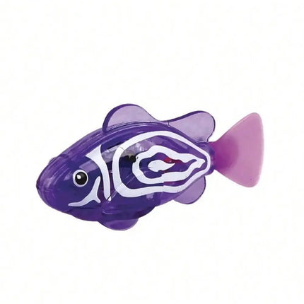 Cat Toy LED Inductive Interactive Swimming Robot Fish Toys Glowing Electric Fishs Stimulate Kitten Hunting Instinct Pet Products