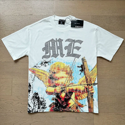 Angel Print Cotton T-Shirt