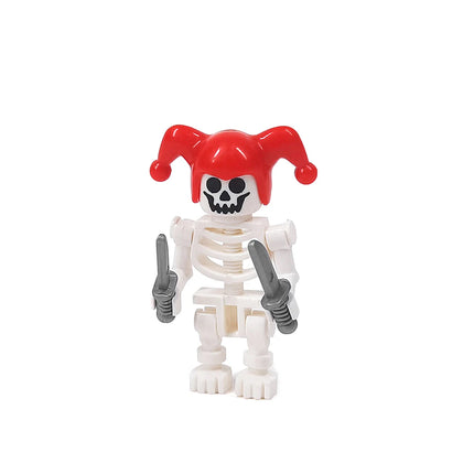 MOC Halloween Skeleton Army Mini Doll  DIY Building Blocks Assembled Building Blocks  Toy Character Doll Skeleton Ornaments
