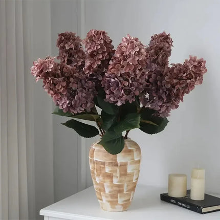 Artificial Hydrangea Flower Branch