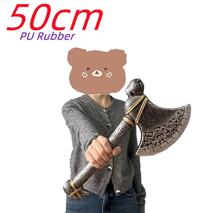 Halloween Scary Props Short KnifeKitchen Knife Weapons 1:1 Role Playing  Gasai Yuno Cosplay Safety PU Rubber Gifts