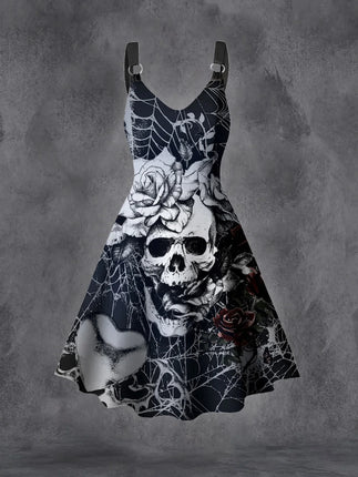 Plus Size Gothic Corset Dress