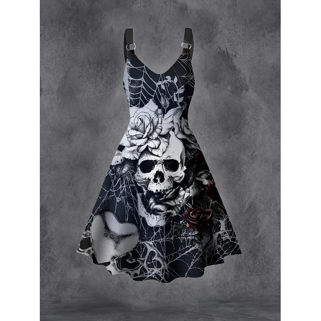 Plus Size Gothic Corset Dress