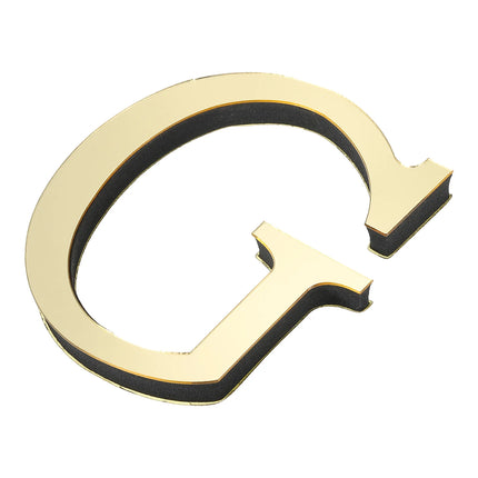 3D Mirror Letter Wall Sticker
