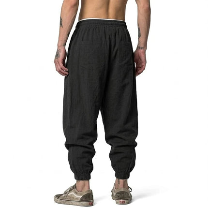 Men's Linen Harem Pants