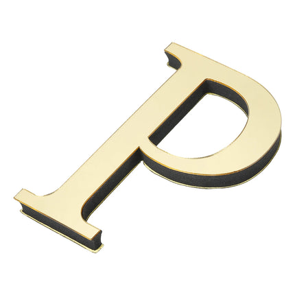 3D Mirror Letter Wall Sticker