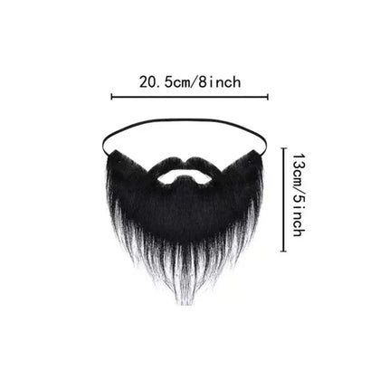 Fake Beard Party Beard Halloween Beard Santa Claus Big Beard White Long Hair Black Big Beard Party Beard Dressing