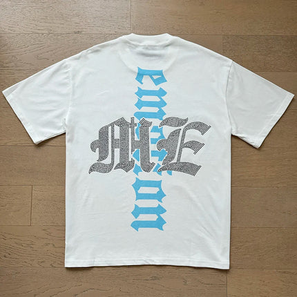 Angel Print Cotton T-Shirt