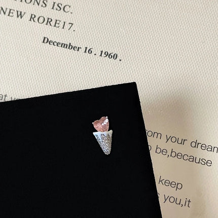 Pink Zircon Cartilage Stud