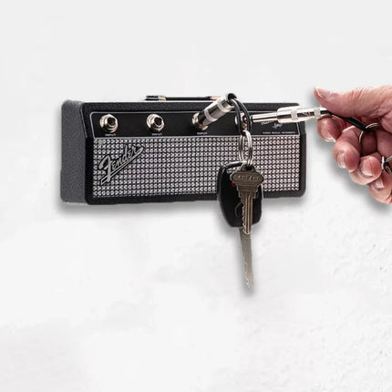 Retro Guitar Jack Key Holder