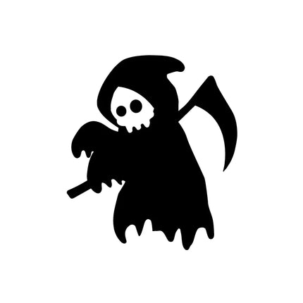 Halloween Car Rearview Mirror Vinyl Sticker Spooky Ghost Decals 7 Mini Bats Sticker Car Accessories Decorative Halloween Gift