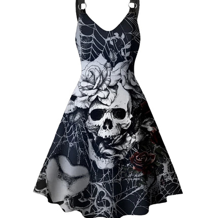 Plus Size Gothic Corset Dress