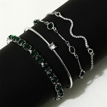 Geometric Cuff Bracelet Set