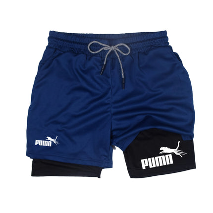 Men's 2-in-1 Sports Shorts
