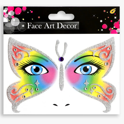 Halloween Carnival Party Face Stickers Animal Face Stickers Valentine's Day Face Stickers Makeup Stickers Children's Stickers
