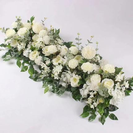 Luxury White Rose Garland