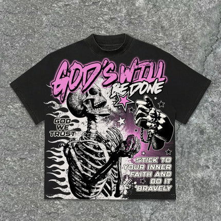 Harajuku Oversized Graphic T-Shirt