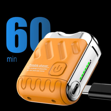 Electric Shaver Mini Portable Electric Shaver Waterproof Type-c Rechargeable Travel Rotary Razor Beard Trimmer rasierer men 면도기