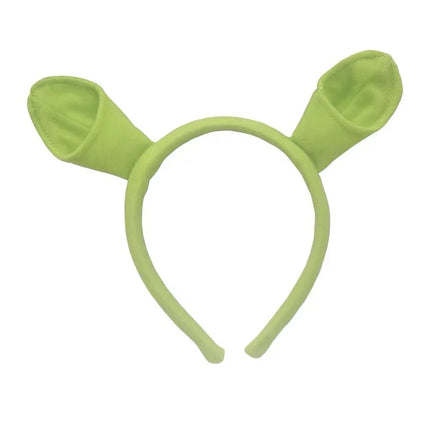 Halloween Shrek Creative Cute Headband Photo Performance Costume Hairpin Super Cute Women's New Cartoon Hair Accessory