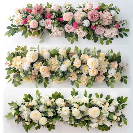 Luxury White Rose Garland