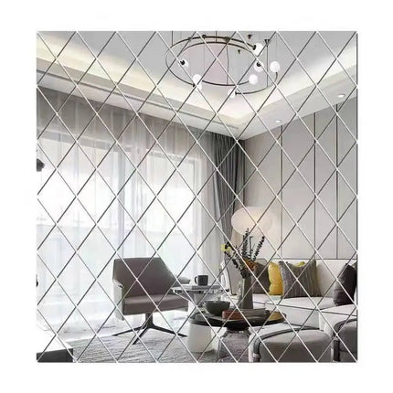 3D Acrylic Mirror Wall Stickers
