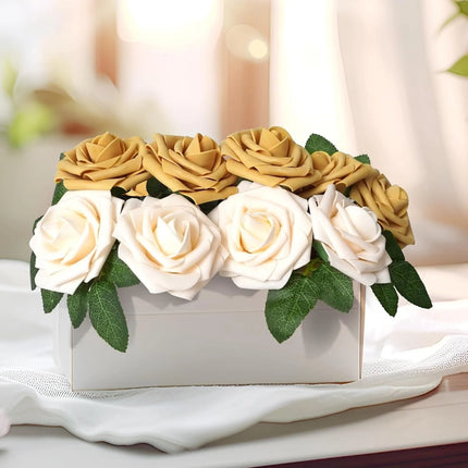Artificial Foam Rose Flowers