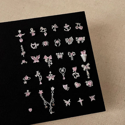 Pink Zircon Cartilage Stud
