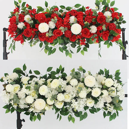 Luxury White Rose Garland