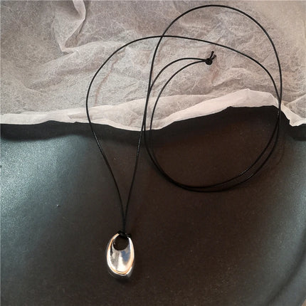 Geometric Cross Pendant Necklace