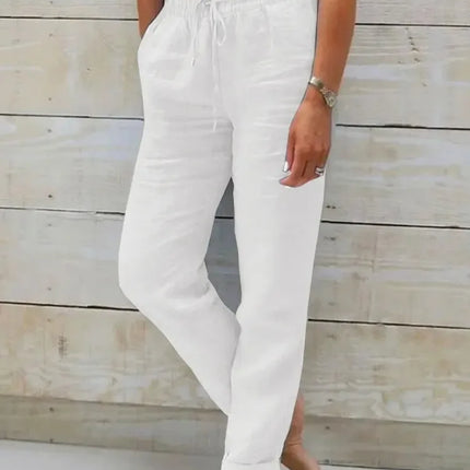Women's Linen Casual Pants