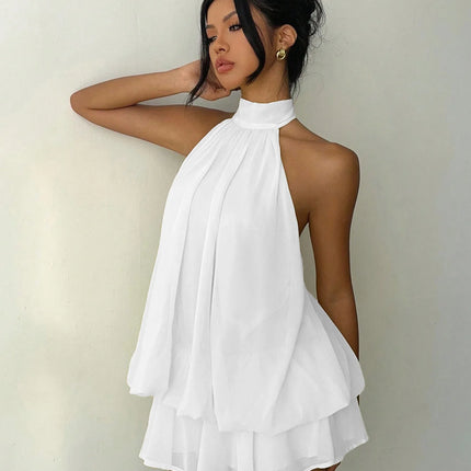 Women's Halter Mini Dress