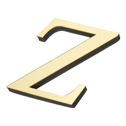 3D Mirror Letter Wall Sticker