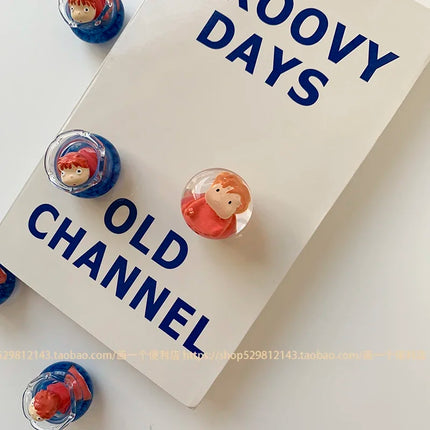 Cute Fish Tank Fridge Magnet