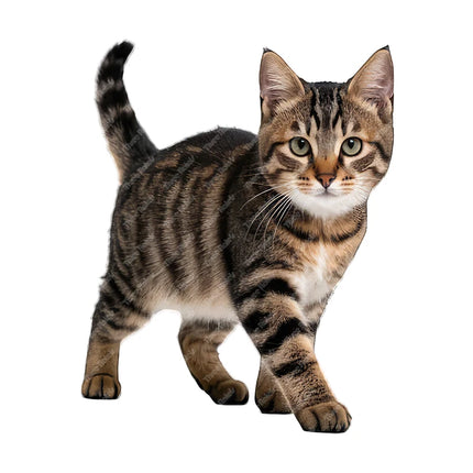 Three Ratels CG80 Cute calico cat animal stickers for home decoration pet supplies decals