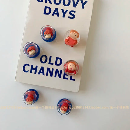 Cute Fish Tank Fridge Magnet