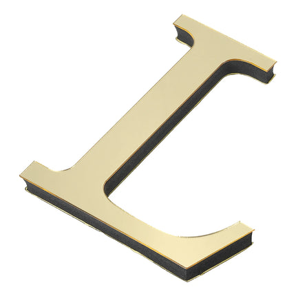 3D Mirror Letter Wall Sticker