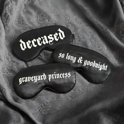 Spooky Eye Masks Goth Witch Eye Masks Halloween Sleepover Party Decor Spooky Beauty Gifts Bachelorette Party Bridal Shower Gift