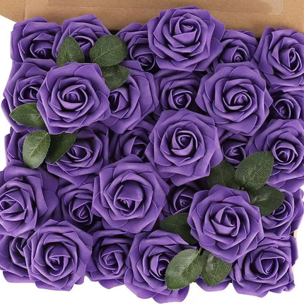 Artificial Foam Rose Flowers