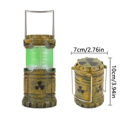 Simulation Nuclear Reactor Lantern Handheld Camping Light Halloween Party Decor Night Light Home Decor Ornaments Birthday Gift