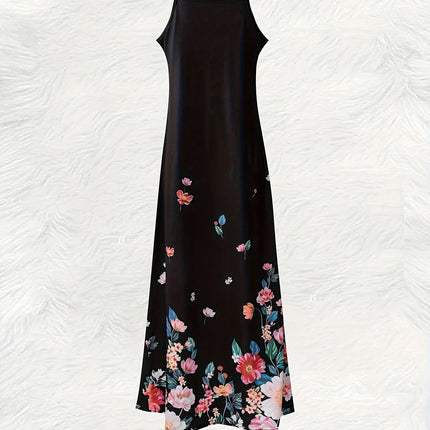 Women's Floral Beach Maxi Dress