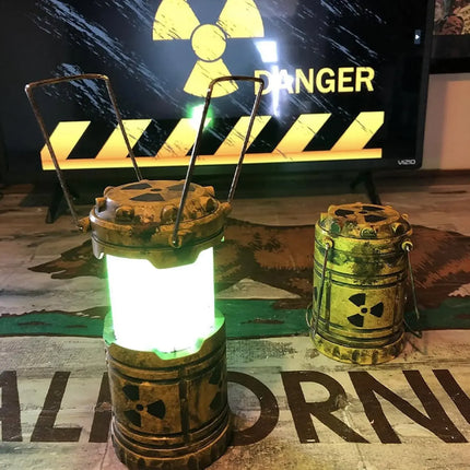 Simulation Nuclear Reactor Lantern Handheld Camping Light Halloween Party Decor Night Light Home Decor Ornaments Birthday Gift
