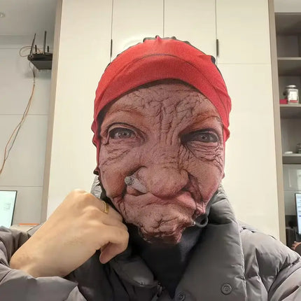 2026 New Halloween Mask for Cosplay Role Play Masquerade Costumes Dress Up Celebrity Realistic Face Masks Balaclava Headgear